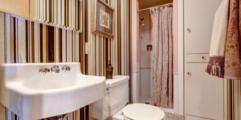 badkamer behang