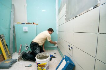 badkamer opbouwen from scratch