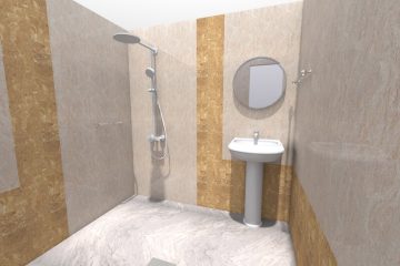 3d ontwerp badkamer