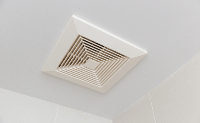 afzuiging badkamer