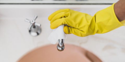 badkamer schoonmaken