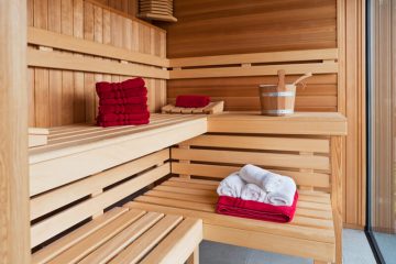 sauna in badkamer